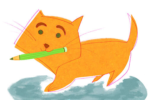 cat-whit-pen